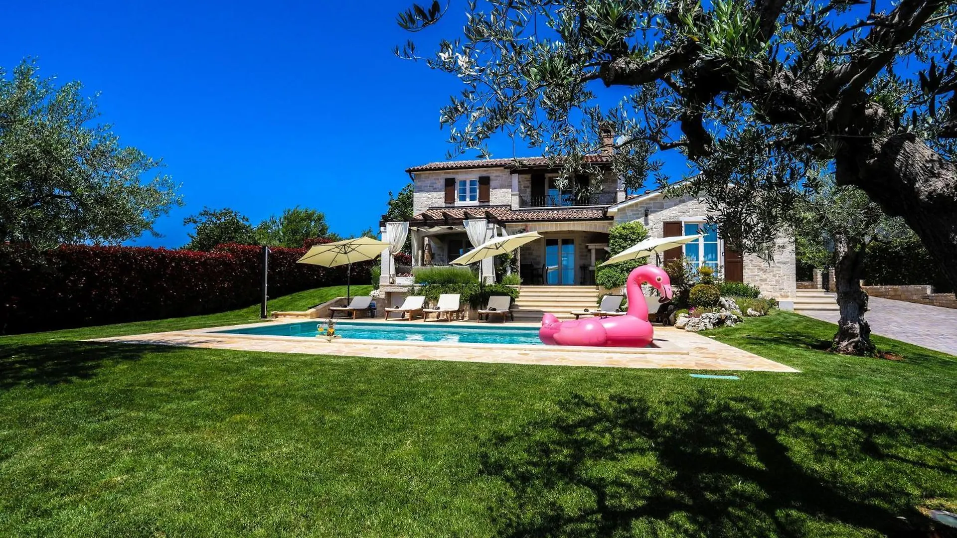 Villa Elizabet Bei Porec Mit Pool Babici