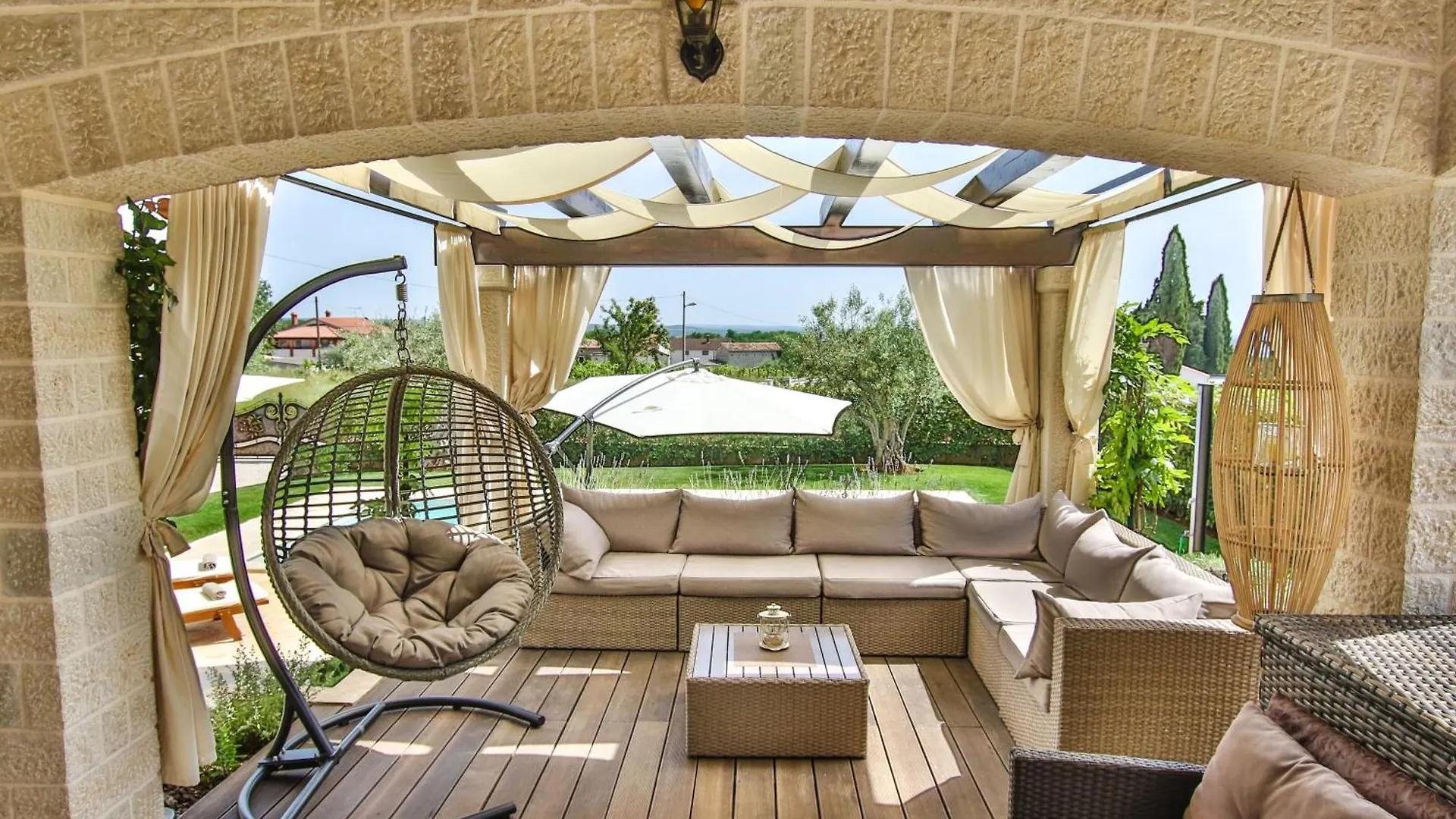 Villa Elizabet Bei Porec Mit Pool Babici