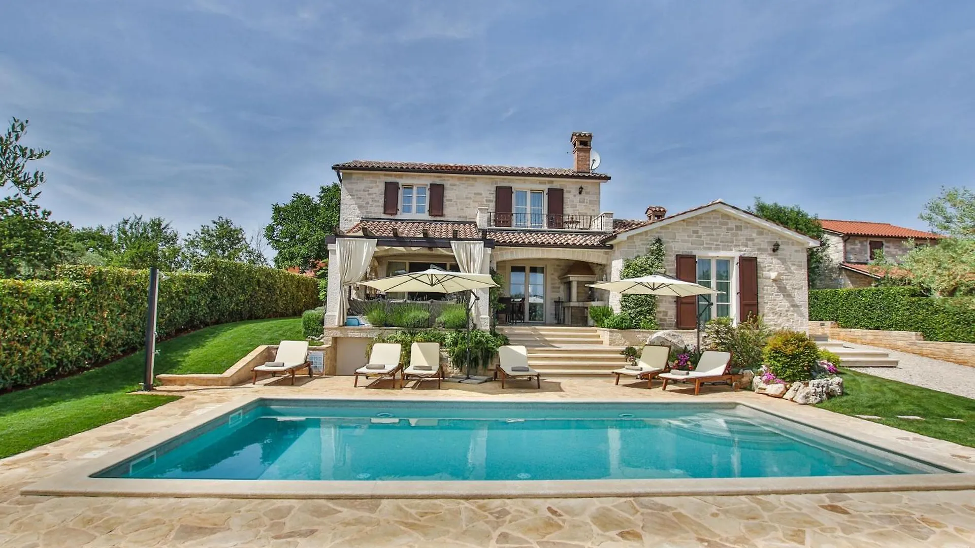 Villa Elizabet Bei Porec Mit Pool Babici